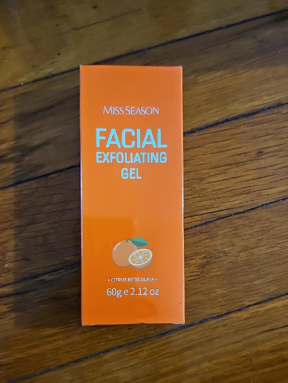 Orange Facial Exfoliating Gel — Brightening Cleanser